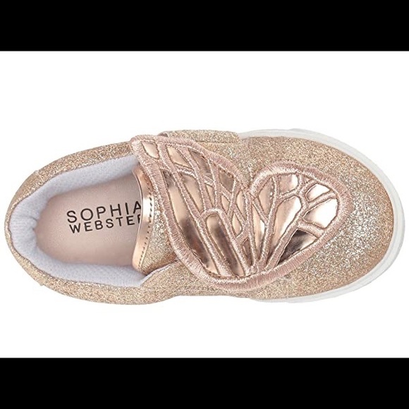 NIB! ⭐️Host Pick⭐️ SOPHIA WEBSTER MINI Bibi Gold Glitter 5 6 - Picture 7 of 11